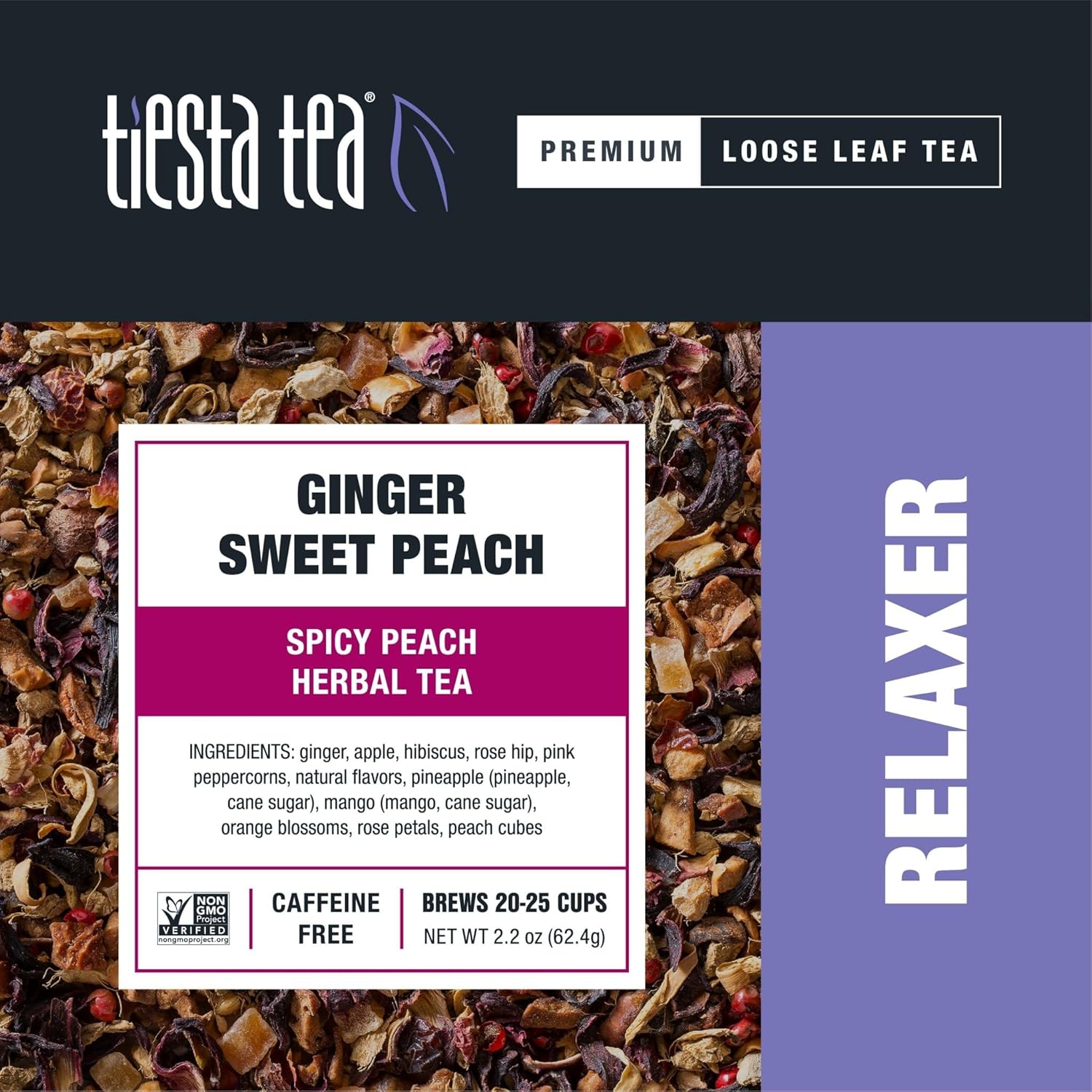 Tiesta Tea Fall Favorites Variety Pack - 5 Loose Leaf Fall Blends Set, High to Non-Caffeinated, Assorted Brew Samples with Ginger, Black, and Herbal Teas, Hot or Iced, with 100 Disposable Filters