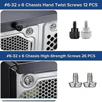 422 Pcs Computer Screw Set, PC Motherboard Standoffs Screws