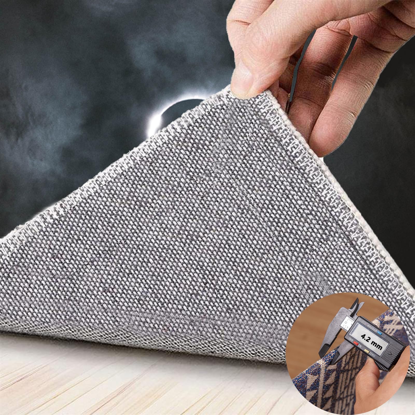 Alfombra Gaming Suelo Alfombrilla para Silla de Oficina Chair Mat Alfombrilla para Silla Suelos Duros Protector de Suelo para Silla de Oficina Alfombra para Silla Gaming Oficina 100 x 120 cm