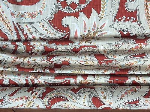 Miniatura 3 de P Kaufmann Paisley Pop Spice - Tela para tapicería de The Yard