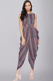Elasticated Ethnic Dhoti Jumpsuit
