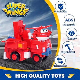 Super Wings Season 2 Jet Hogi Robot Suit + Mini Transjets Hogi Set Super Wings Season 2 Jett Hogi Robot Suit + Mini Transformer Jett Hogi Set Parallel Import Goods