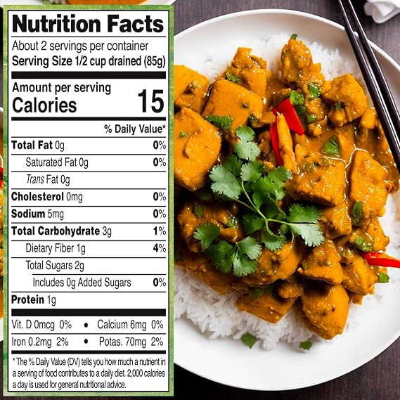 Native Forest Organic Sliced Bamboo Shoots - 14 Oz (Pack of 6) | Bamboo Shoots Canned, Stir Fry Vegetables, Canned Vegetables