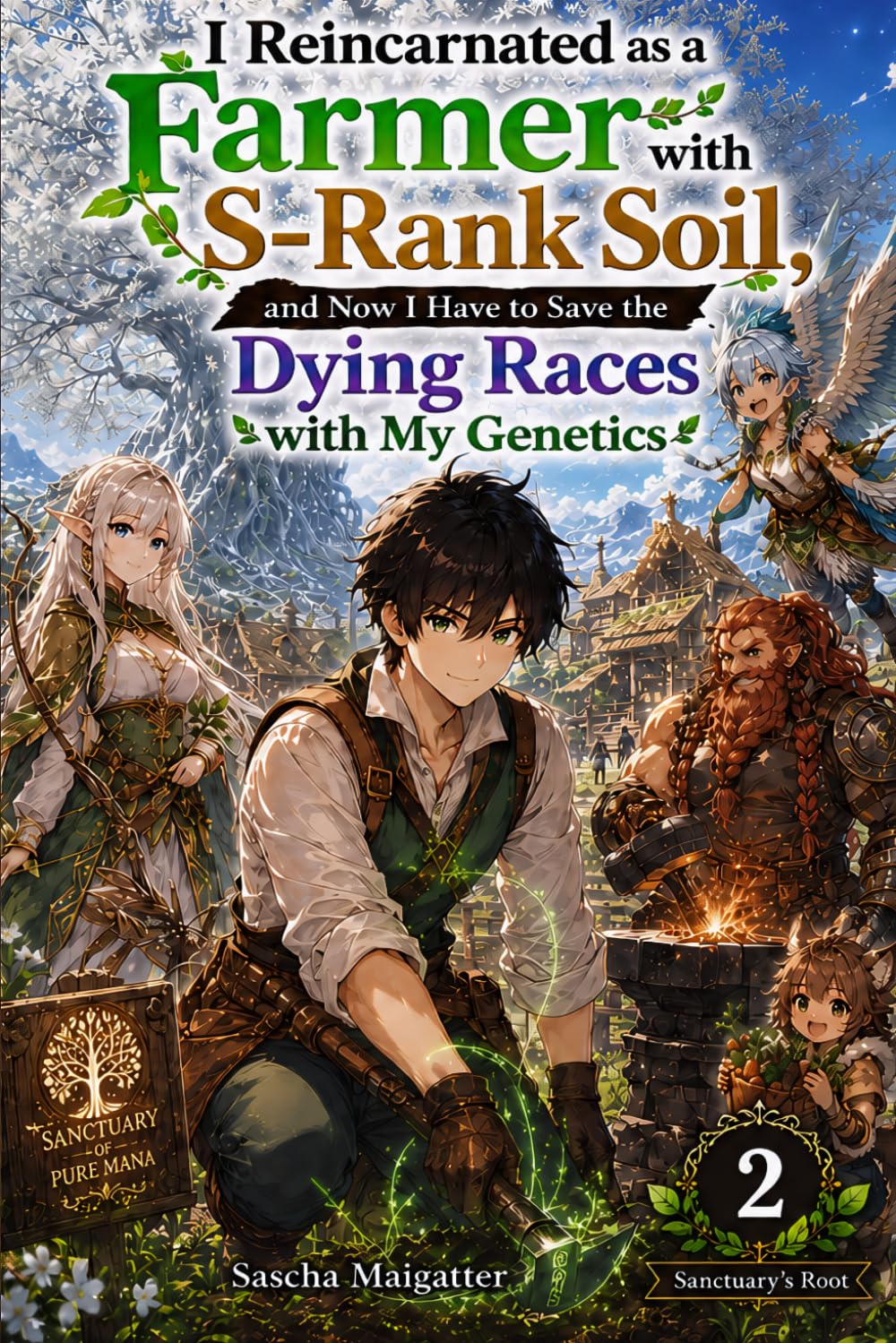 I Reincarnated as a Farmer with S-Rank Soil, and Now I Have to Save the Dying Races with My Genetics: Volume 2: Sanctuary's Roots