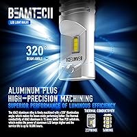 Vista 4 de BEAMTECH - Bombilla antiniebla H10, chips CSP de 6500K, 800 lúmenes, xenón blanco extremadamente brillante de 2
