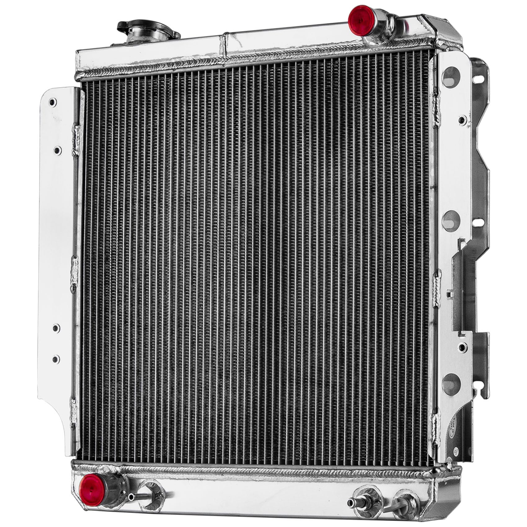 Jeep TJ Radiator Compatible with 1997-2006 Jeep TJ 2.4L 2.5L L4 4.0L L6 Gas & 1987-2006 Jeep Wrangler 2.5L 4.0L 4.2L, 3 Row Full Aluminium Radiator