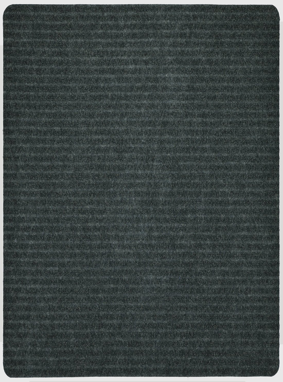 Stair Treads Collection Indoor Skid Slip Resistant Carpet Stair Tread Mat (Dark Grey, Matching Mat 24 in x 30 in)