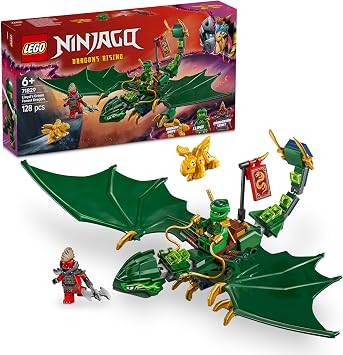 LEGO Ninjago Lloyds Green Dragon 71829 Toy for Boys and Girls