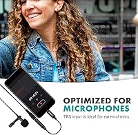 Vista 3 de Movo UCMA-1 Cable adaptador de micrófono TRS hembra de 0.138 in a conector USB tipo C Dongle - Compatible con Samsung Galaxy, Pixel, Moto, HTC, iPad