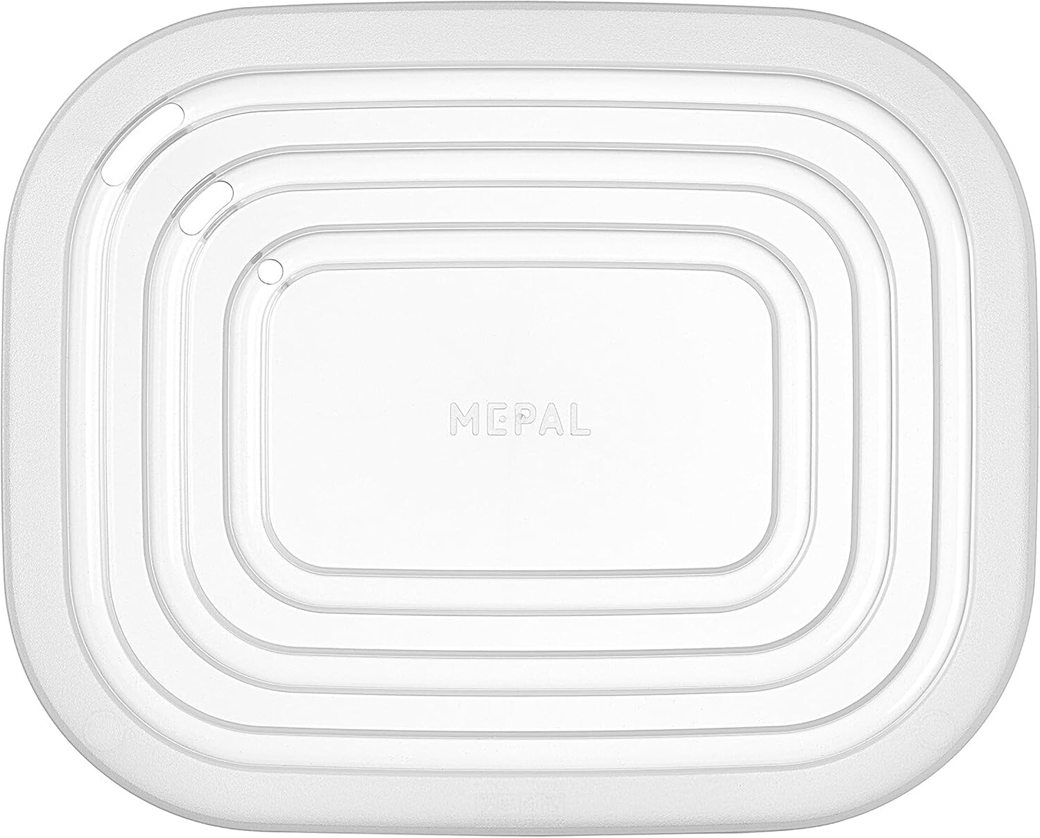 Mepal - Microwave cover Cirqula rectangular - Suitable for all dimensions of the Cirqula rectangular - For splash-free warming up in the microwave
