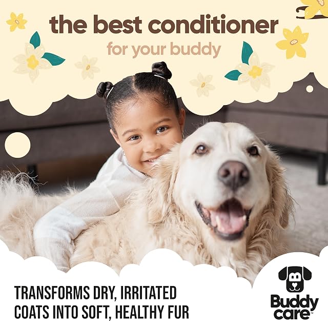 Foto 7 de 7 de Acondicionador para Perros Buddycare con Vainilla y Manteca de Karité (500ml) con Aloe Vera