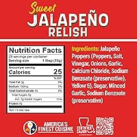 Vista 2 de Paquete variado de jalapeño – Rodajas de jalapeño confitadas de 14 onzas (2) + condimento dulce de jalapeño de 15 onzas (2), condimentos
