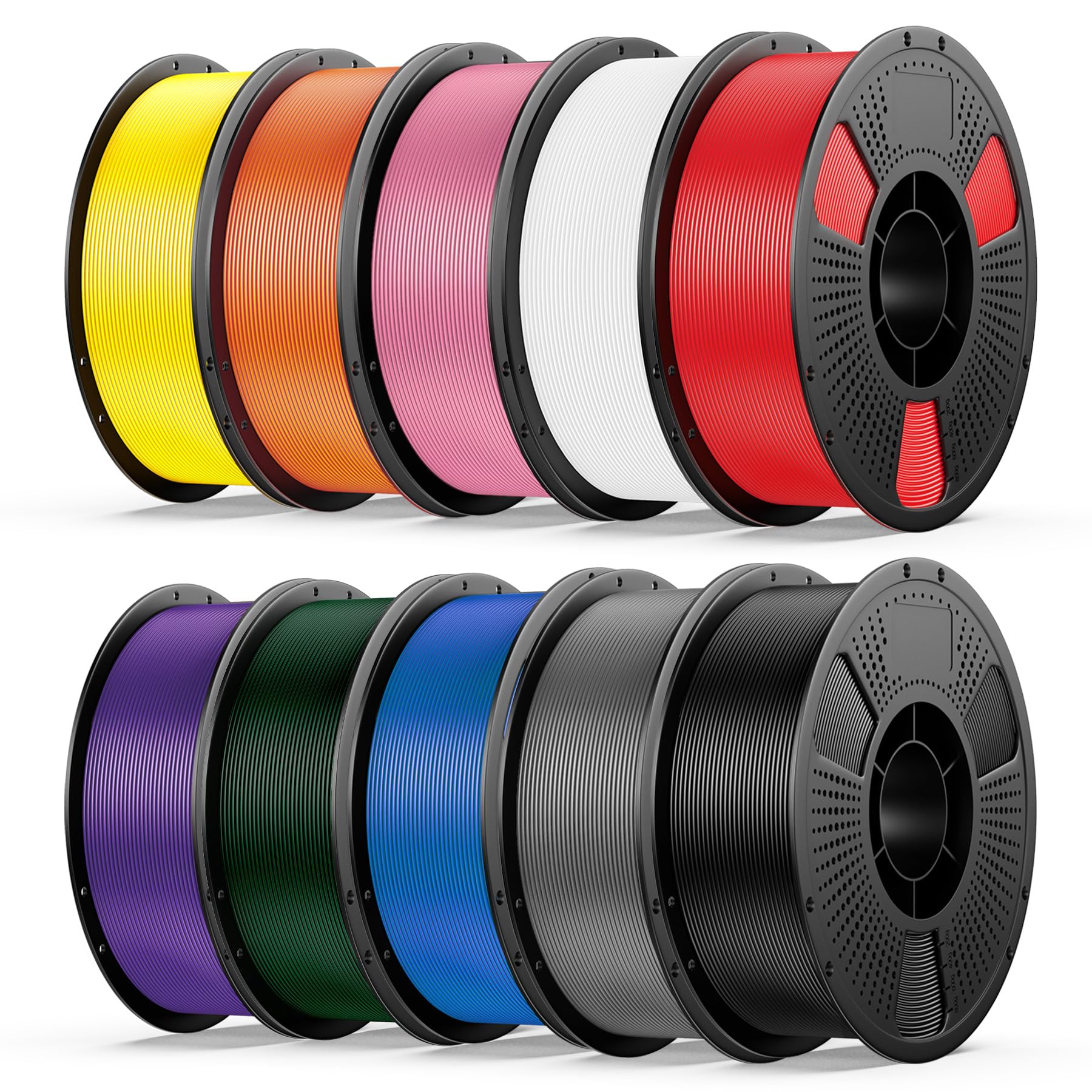 Photo 1 of UJOY3D PETG 3D Printer Filament Bundle - 10kg, 1.75mm