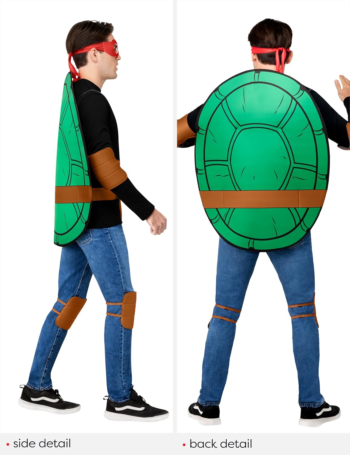 Rubies Teenage Mutant Ninja Turtles: TMNT Costume Accessory Kit for Adults, Men's No Size