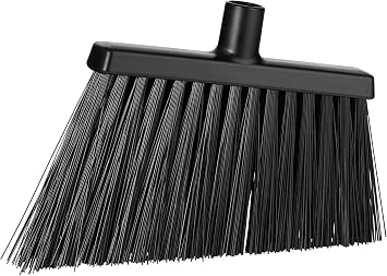 Vikan 29149 Broom,Angle Cut,Stiff,11,PP/PET,Black