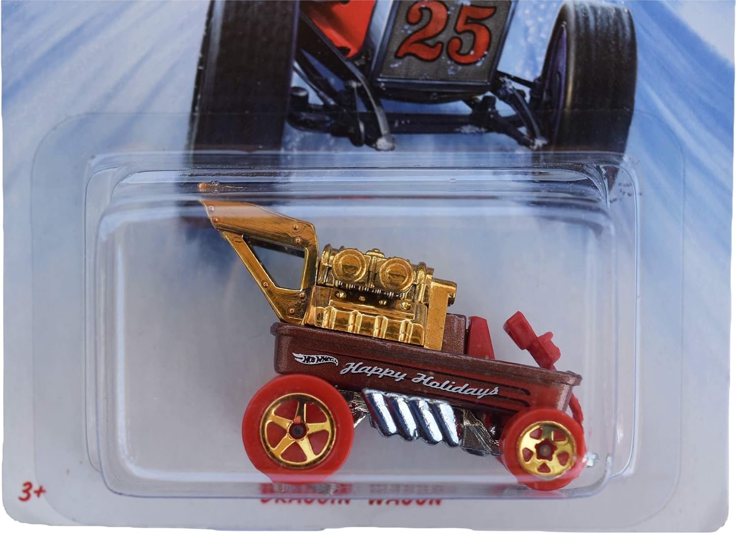 HOT Wheels Holiday HOT RODS 2014 Series DRAGGIN' Wagon 7/8 ()