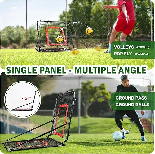 Miniatura 4 de Baseball and Softball Rebounder Net,Baseball Rebounder,Volleyball Rebounder,Pitch Back Net,Multi-Sport Training Rebound Screen,with Pitching