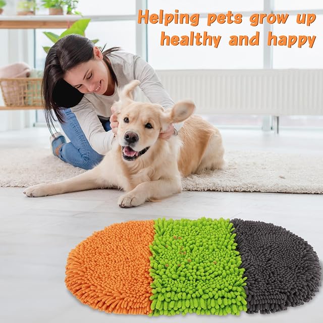 Foto 7 de 8 de DiDiBirDi Alfombra para olfatear para perros y perros, 70 x 35 cm, juguete de entrenamiento