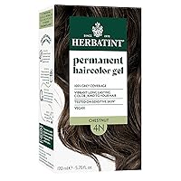 Vista 21 de Herbatint - Tinte permanente para el cabello - 4N castaño - Para hasta 100% de cobertura de canas resistentes - Sin amoníaco, sin alcohol y vegano