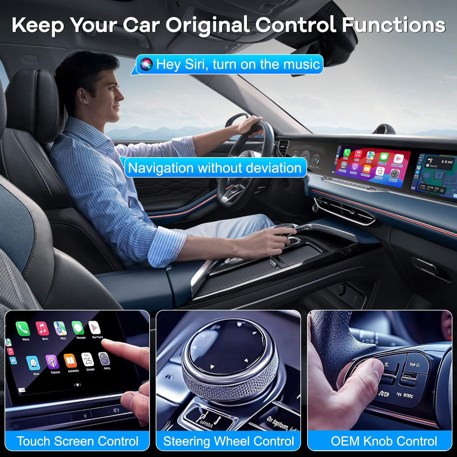 Amazon.com: Wireless CarPlay Adapter, Mini Size Apple Carplay