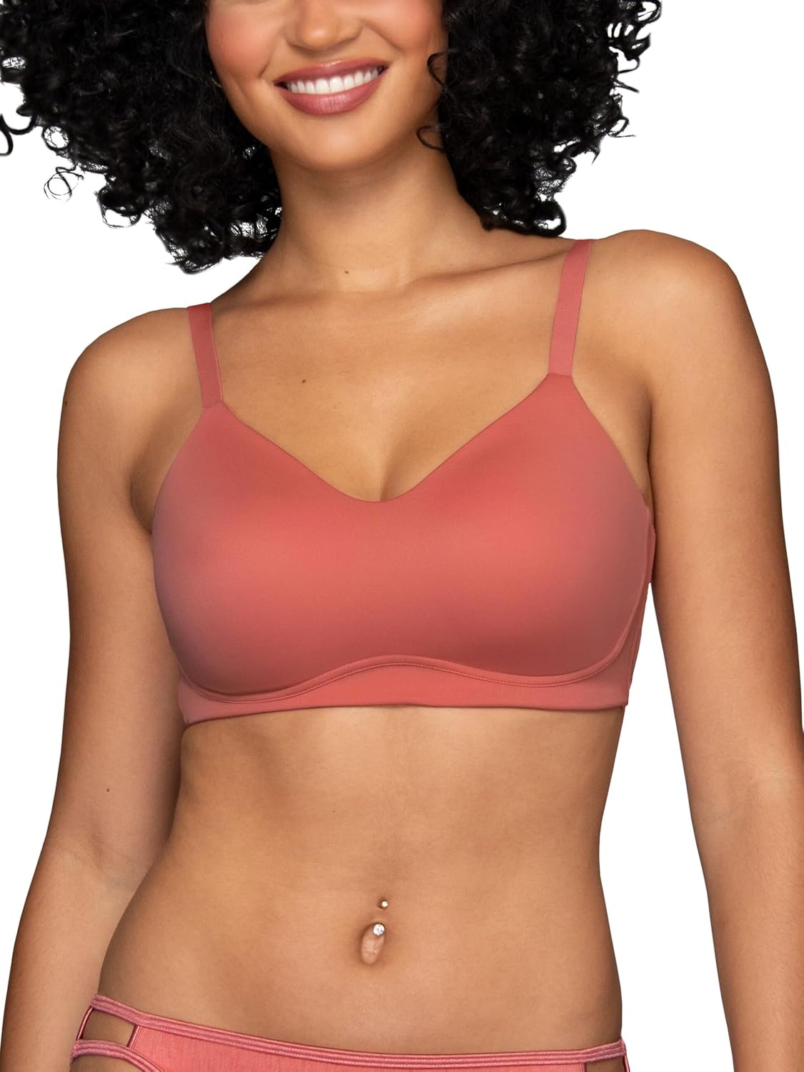 Vanity Fair Women's Beauty Back Smoothing Wireless Bra, Comfort and Support, Simple Sizing Available S-3xl