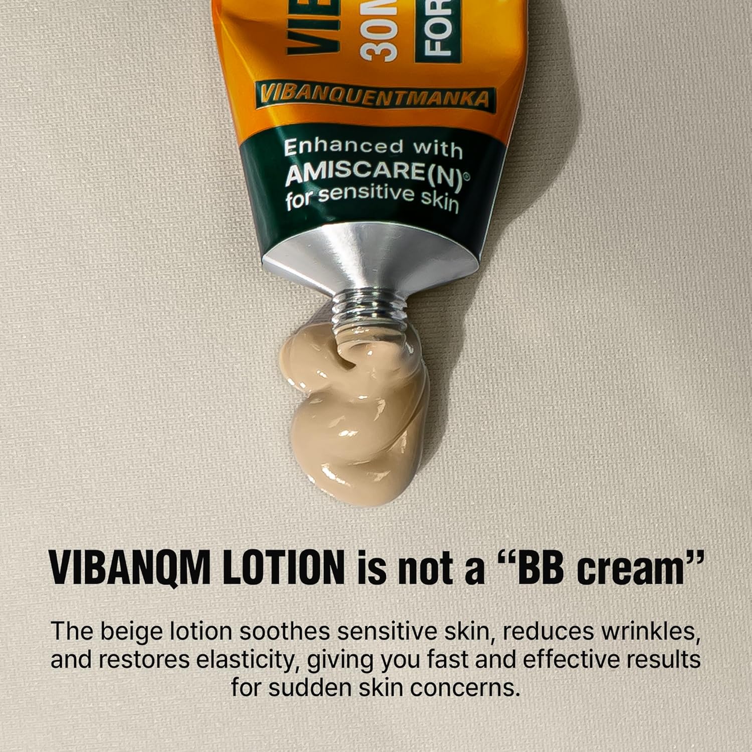 VIBANQUENTMANKA Lotion – Korean Moisturizer for Acne-Prone Skin, Barrier & Wrinkle Care with PDRN, Centella Asiatica & Salmon Extract, 30 mL / 1.01 fl. oz. - Image 5