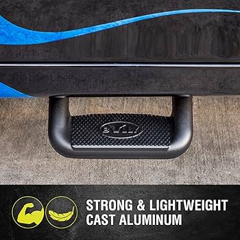 アメリカ製　サイドステップ　オフロード　車The bully brand Amazon.com: Bully BBS-1103 Truck Black Powder Coated Side