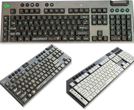 G915 PBT Keycap Promotion Suitable ForLogitech G915TKL G915 G915TKL PBT Color Matching, Keycaps 109 Keys - CSGO,PBT White