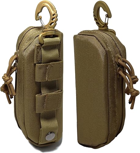 Tactical Molle Glasses Case Tactical Eyeglasses Case Shockproof Sunglasses Carrying Protective Box with Clip