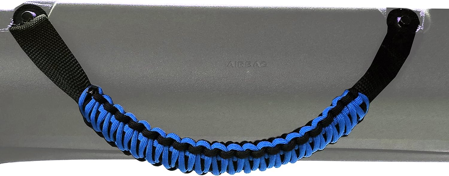 Bartact Grab Handle Compatible with Ford Bronco 2021+ (Royal Blue Paracord) Pair Made in USA