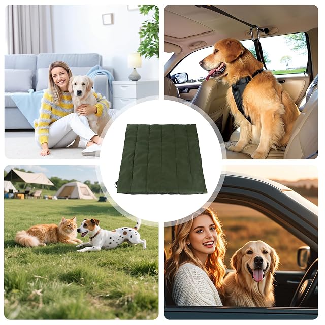 Foto 7 de 7 de PORFOYO Alfombrilla para perros, manta para perros, 110 x 68 cm, cojín para perros, mullida, lavable