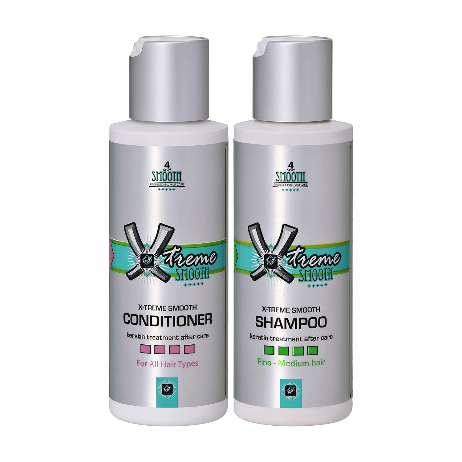 X-treme Shampoo and Conditioner - 3.4oz travel size - For fine hair.