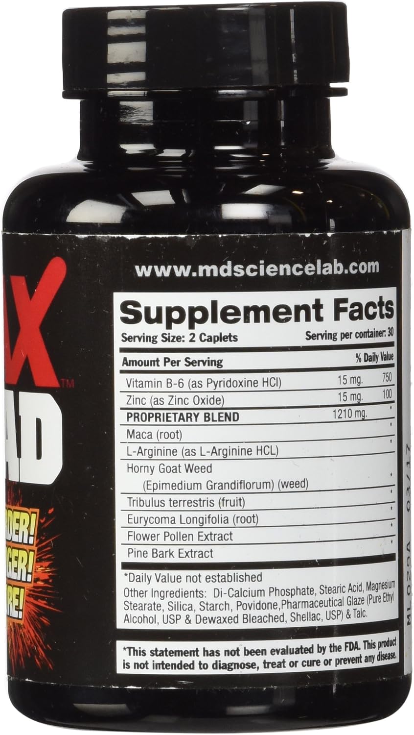 M.D. Science Lab MaxLoad - 60 Tablets