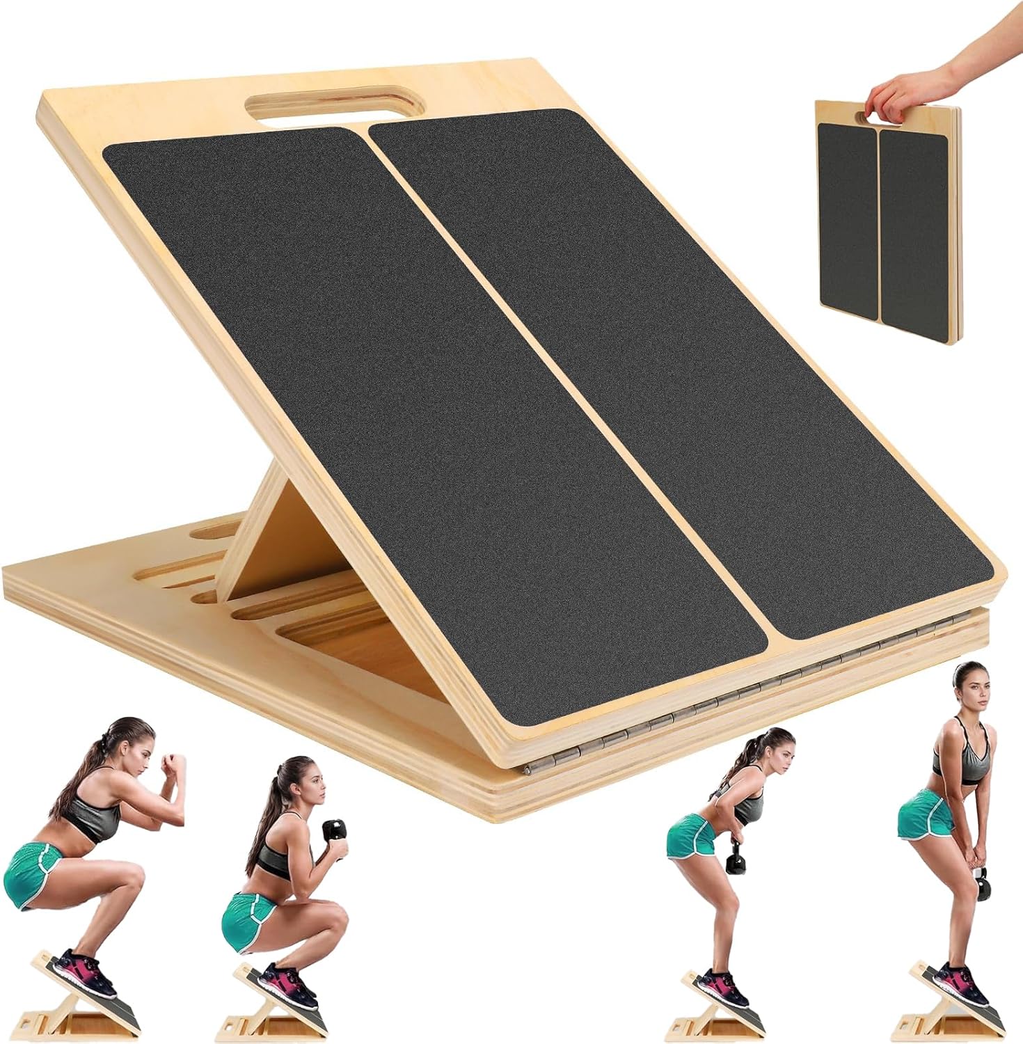 Slant Board for Calf Stretching,Adjustable Angle Slant Board, Calf ...
