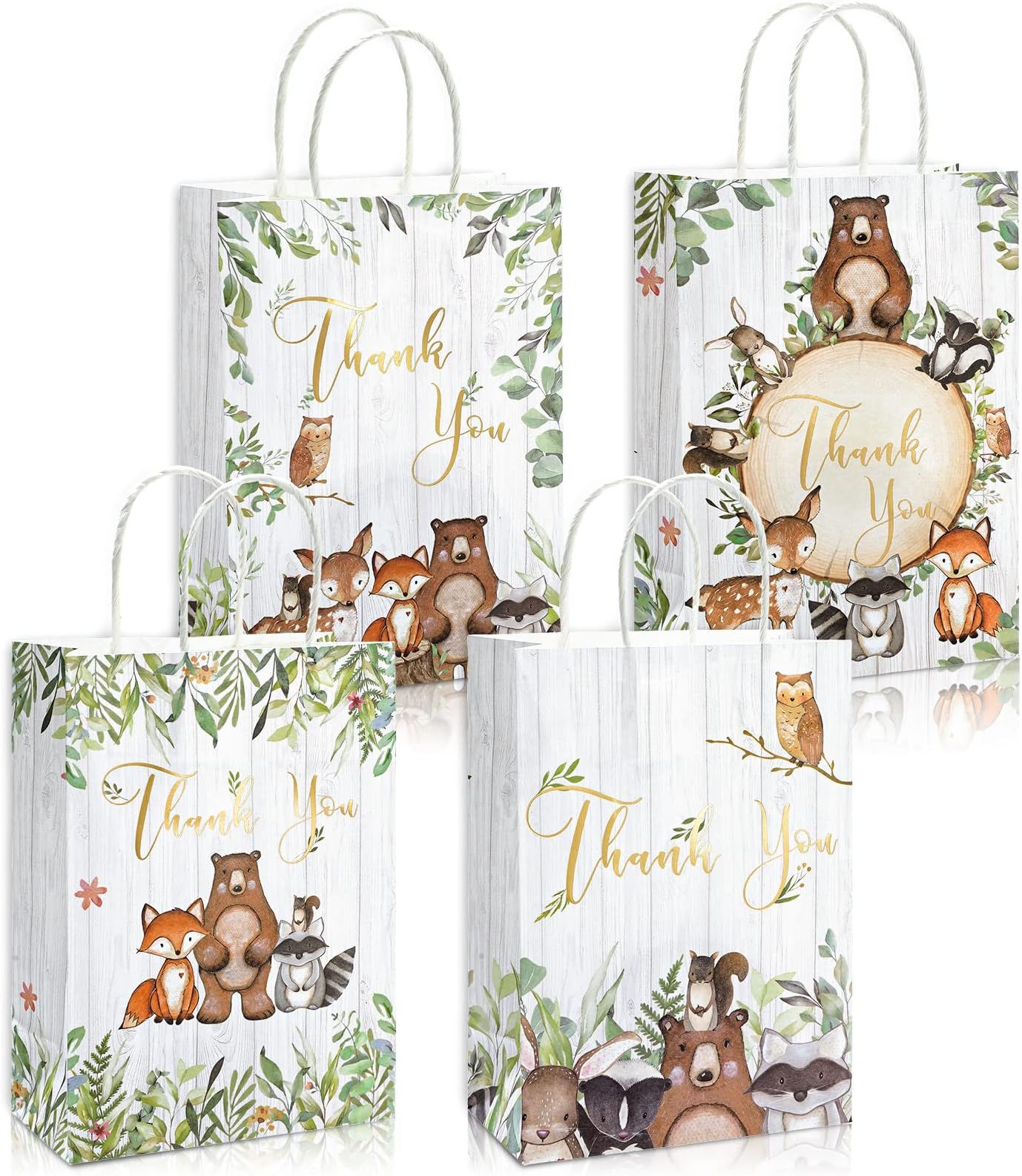 Kate Aspen 24pc Woodland Baby Shower Favor Bag, Party Favor