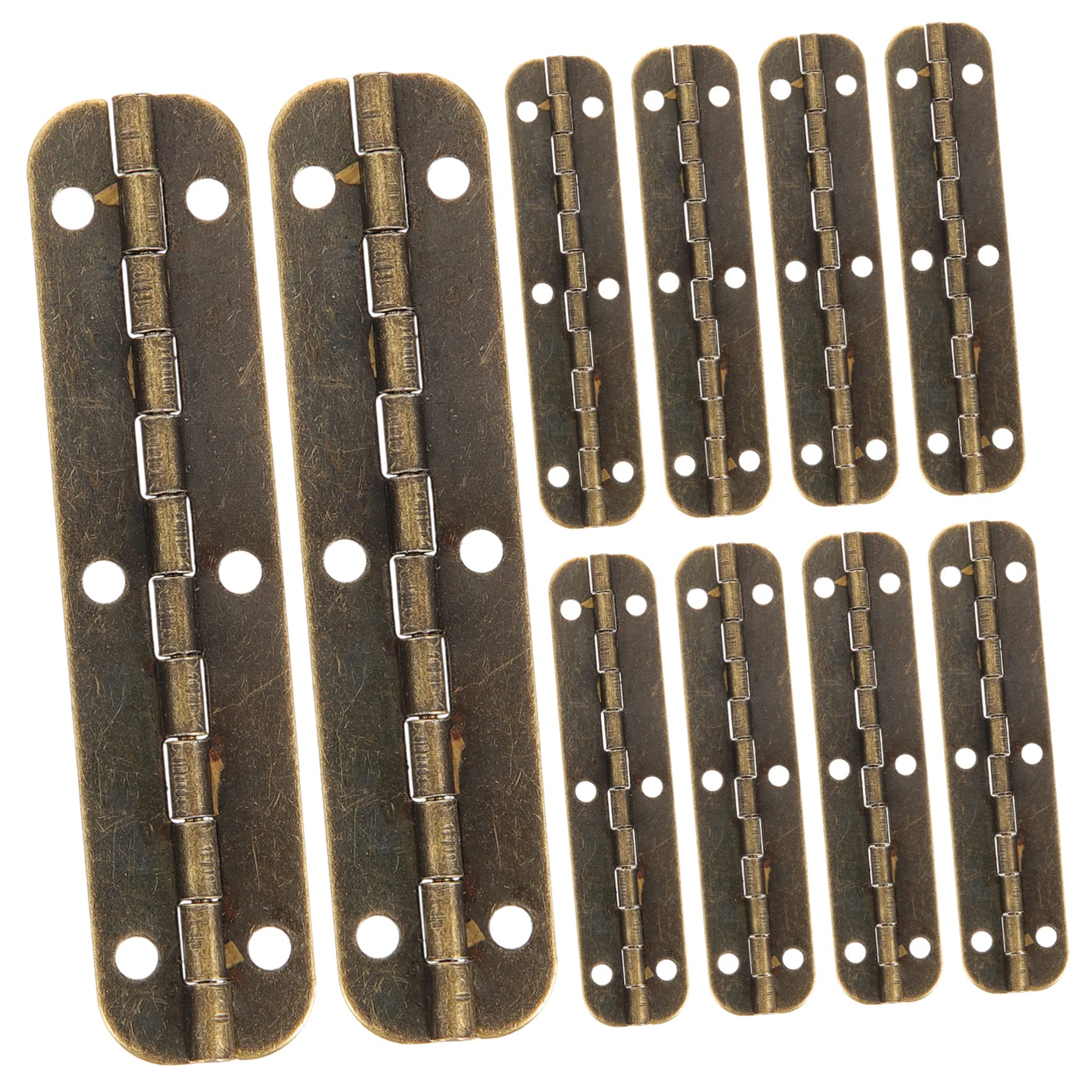 NAMOARLY 1 Set Piano Hinge Cabinet Door Hinge Flush Hinges Bisagras para Gabinetes Mini Hinges 180 Degree Hinges Cabinet Decor Heavy Duty Hinges Cabinet Hinges Small Hinges for Crafts Iron