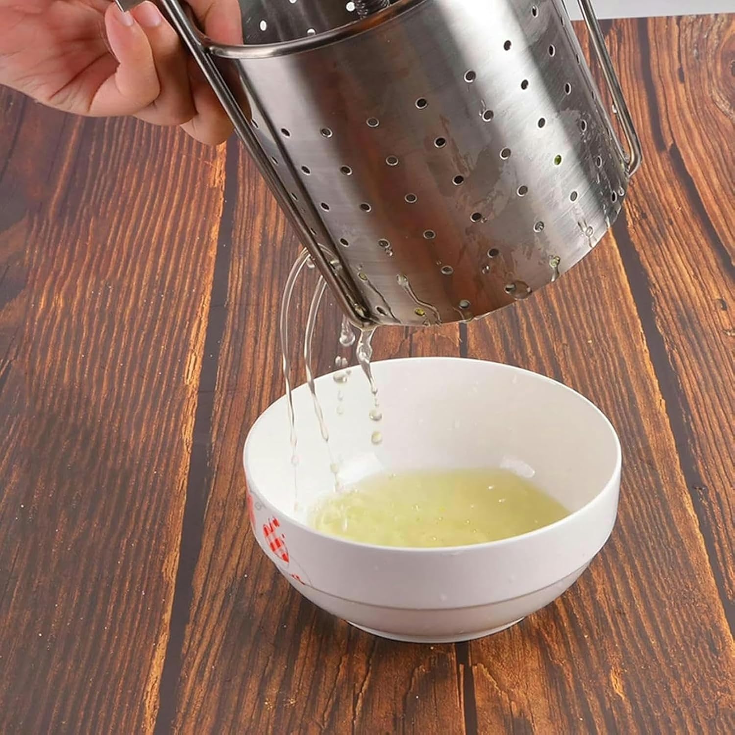 Press Fruit Wine with Stainless Steel Basket, Stainless Steel Barrels for Apple Cider, Wine and Cider ~/