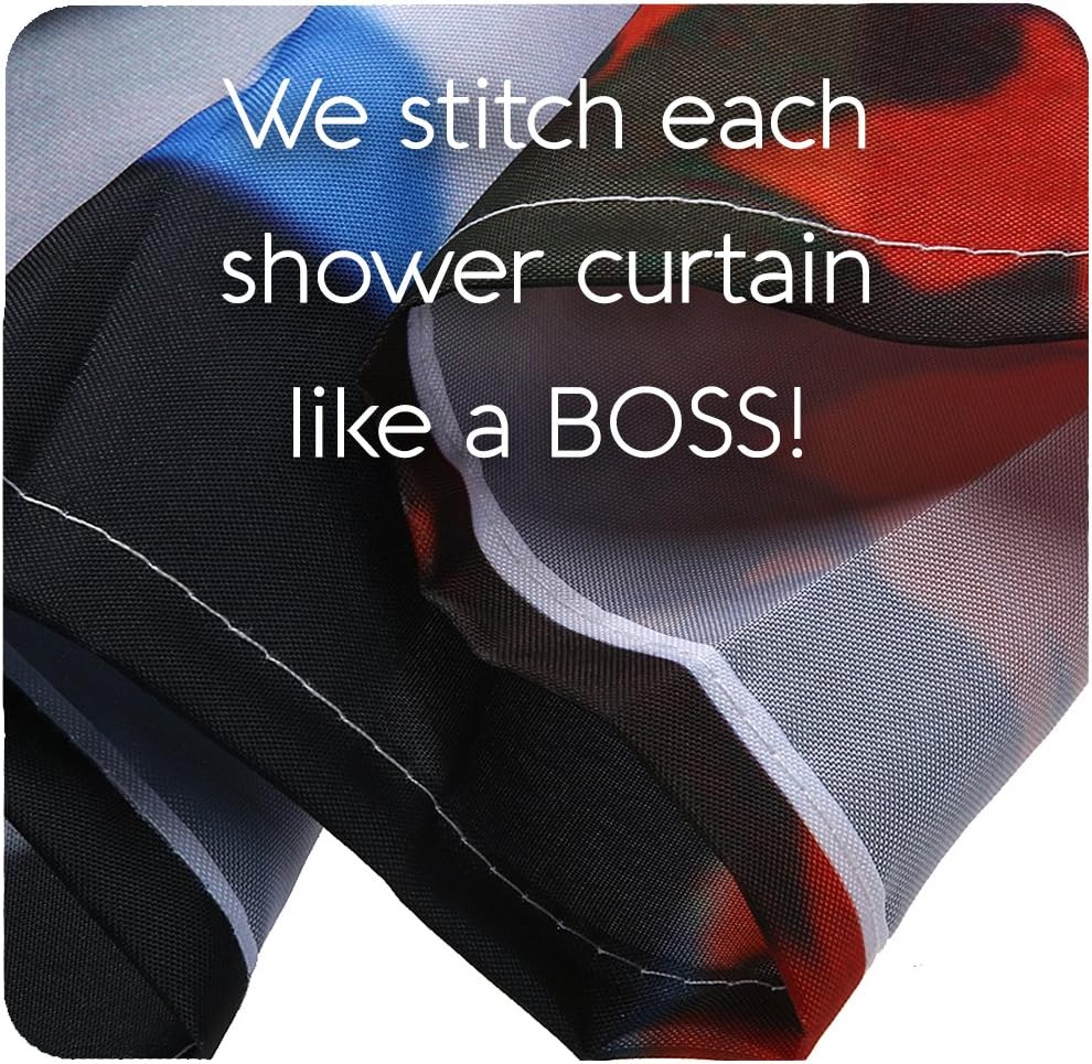 Sharp Shirter Funny Shower Curtain Set Kids Bathroom Decor Japanese Beach Theme Hilarious Cookie Meme 71x74 Hooks Included : Home & Kitchen
