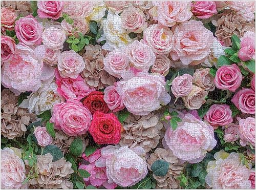Miniatura 3 de Puzzle de 1000 piezas de rosas inglesa