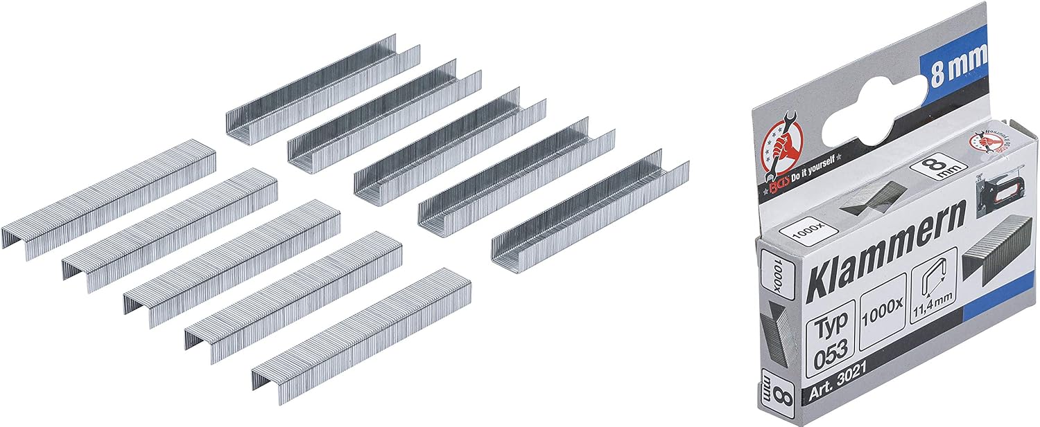Kraftmann 3021 | Staples | Type 53 | 8 x 11.4 mm | 1000 pcs.