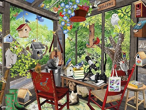 Miniatura 2 de Ceaco - Tracy Flickinger - For The Love of Birds - Rompecabezas de 300 piezas