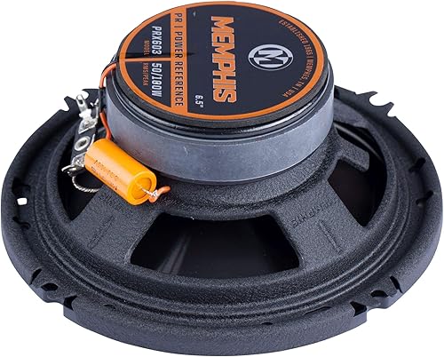 Miniatura 7 de Memphis Audio PRX603 Power Reference Series - Altavoces coaxiales de 3 vías de 6.5 pulgadas con tweeters giratorios - Par
