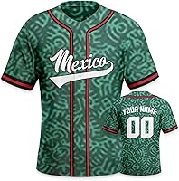 Vista 31 de Custom 2026 World Baseball Jersey Sports Shirt for Fans Men Youth Women Gifts Personalize Your Name Number S-6XL