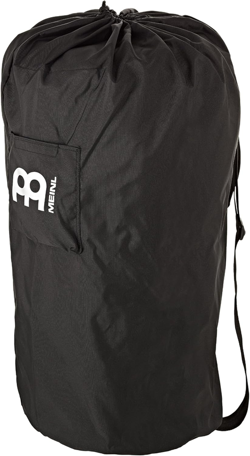 Meinl Percussion Conga Drum Gig Bag, Universal Size Drawstring Top — Heavy-Duty Fabric, Accessory Pocket and Shoulder Strap, 2-Year Warranty, Black (MSTCOB)