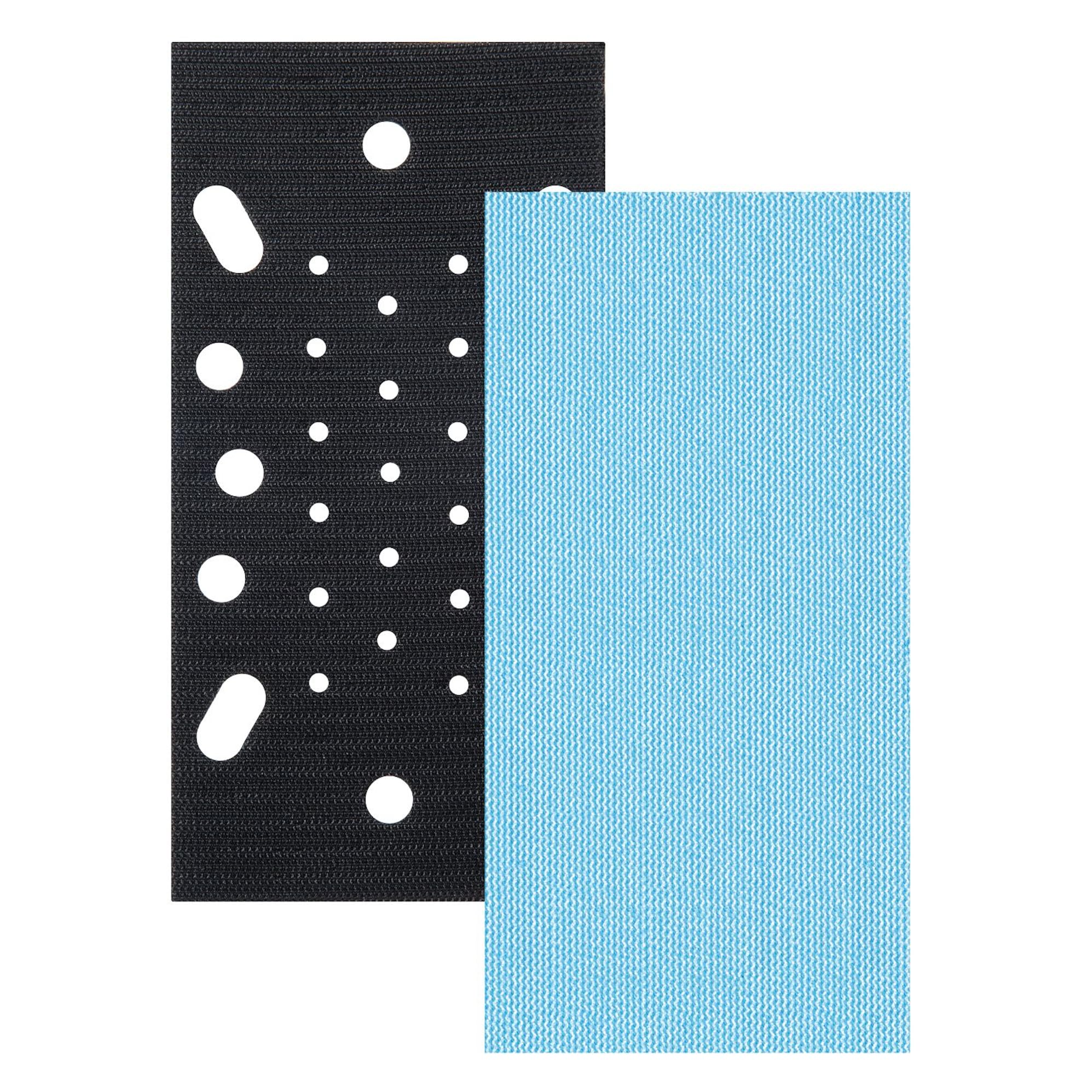 Trend 93 X 185Mm 80G/120G/180G Pro Mesh Third Sheet Sanding Pads With Pad Saver 7 Pack Ab/Thd/M7/P