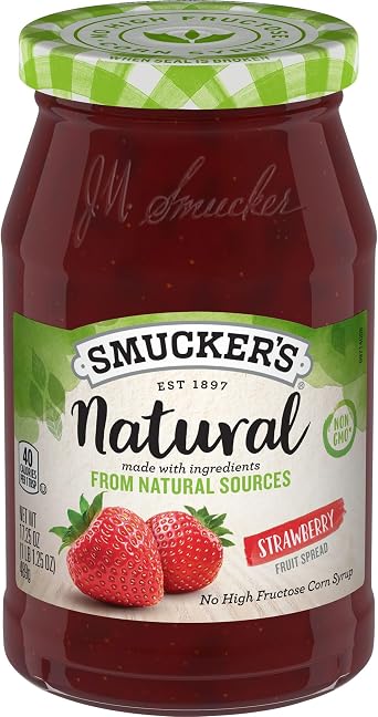 Smuckers Natural Strawberry 17.25 oz