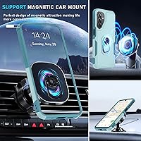 Vista 8 de Janmitta Funda para Samsung Galaxy A17 con protector de pantalla + protector de lente de cámara, resistente a prueba de golpes, funda protectora