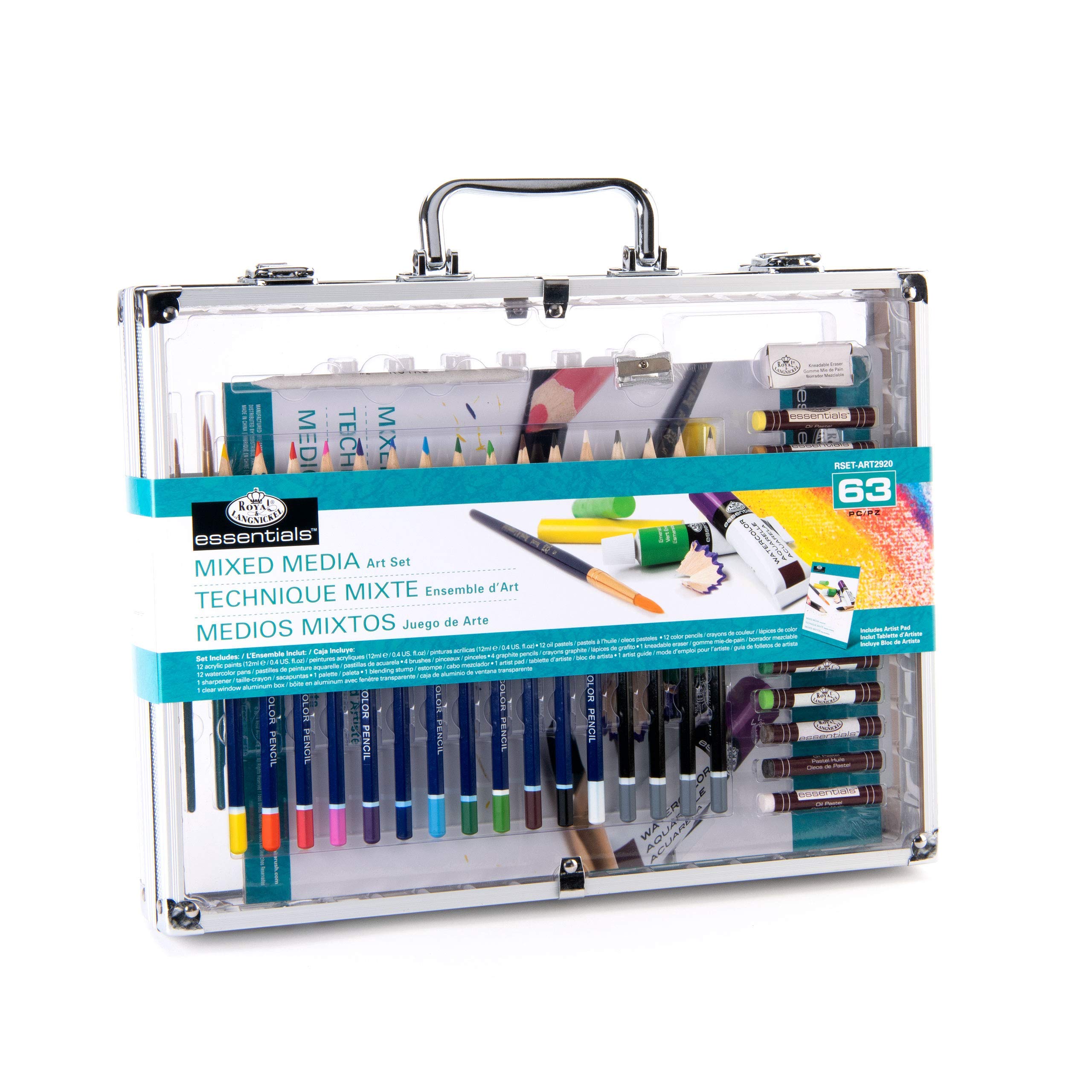 Royal & Langnickel Mixed Media Art Set – 63pc