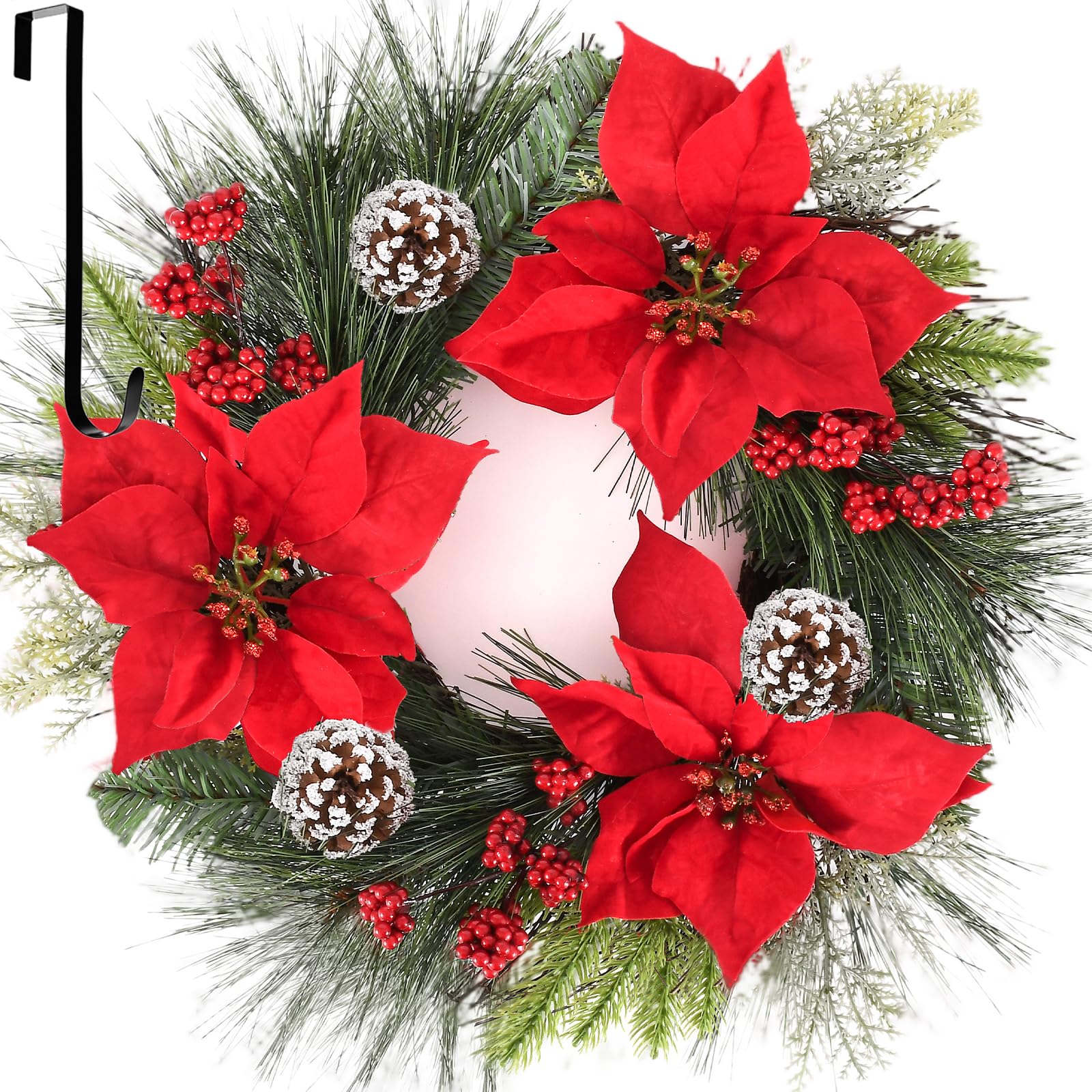 WellSign 24-Inch Christmas Wreath