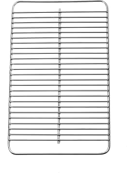 DELSbbq Broilmann 80631 Stainless Steel Cooking Grate for Weber Go-Anywhere, Fits Charcoal and Gas Go-Anywhere Grills, Replacement for Weber 70211 & 3634, 16" x 10"